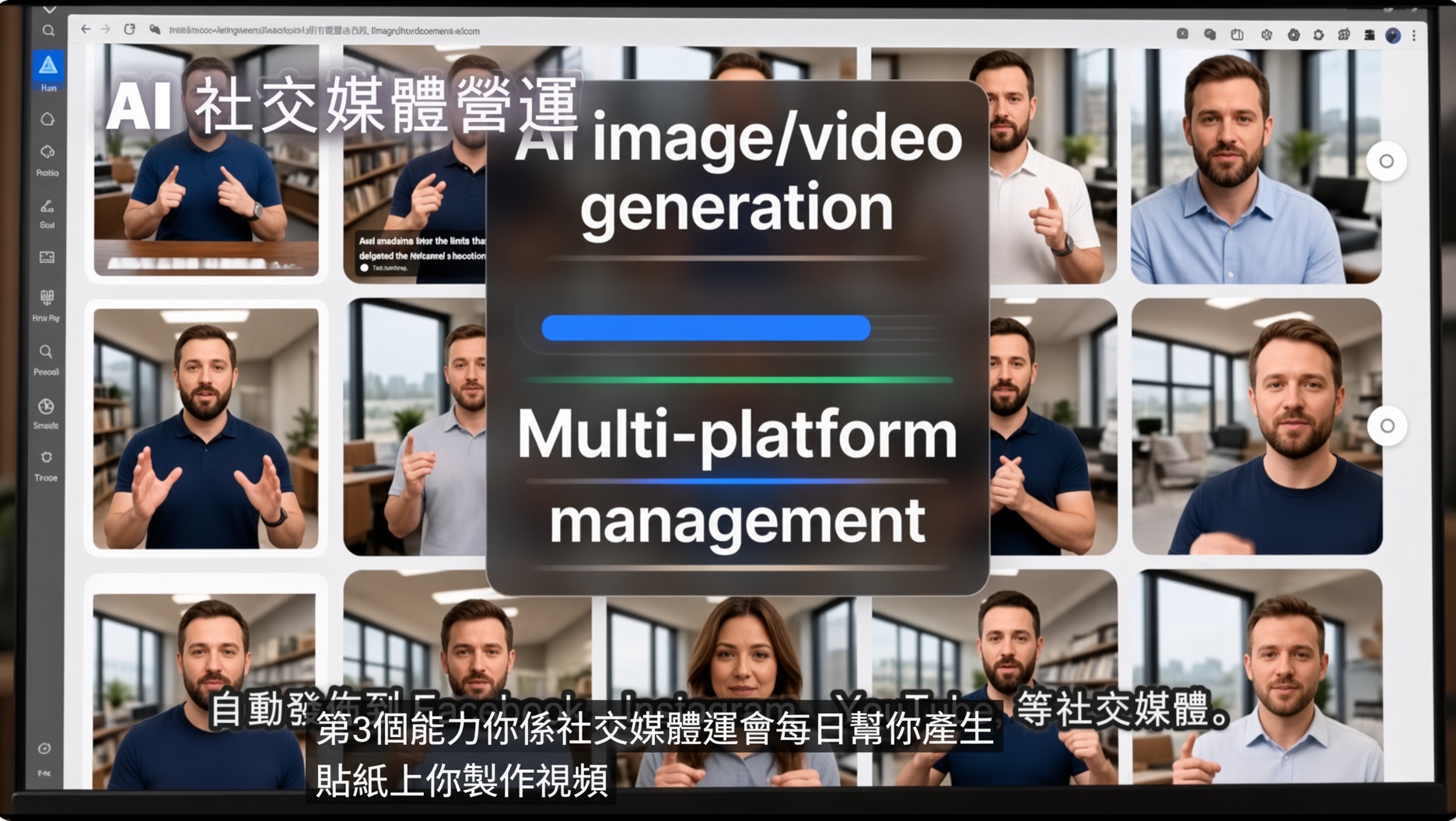 AI 社交媒體營運